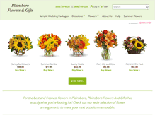 Tablet Screenshot of njplainsboroflowers.com